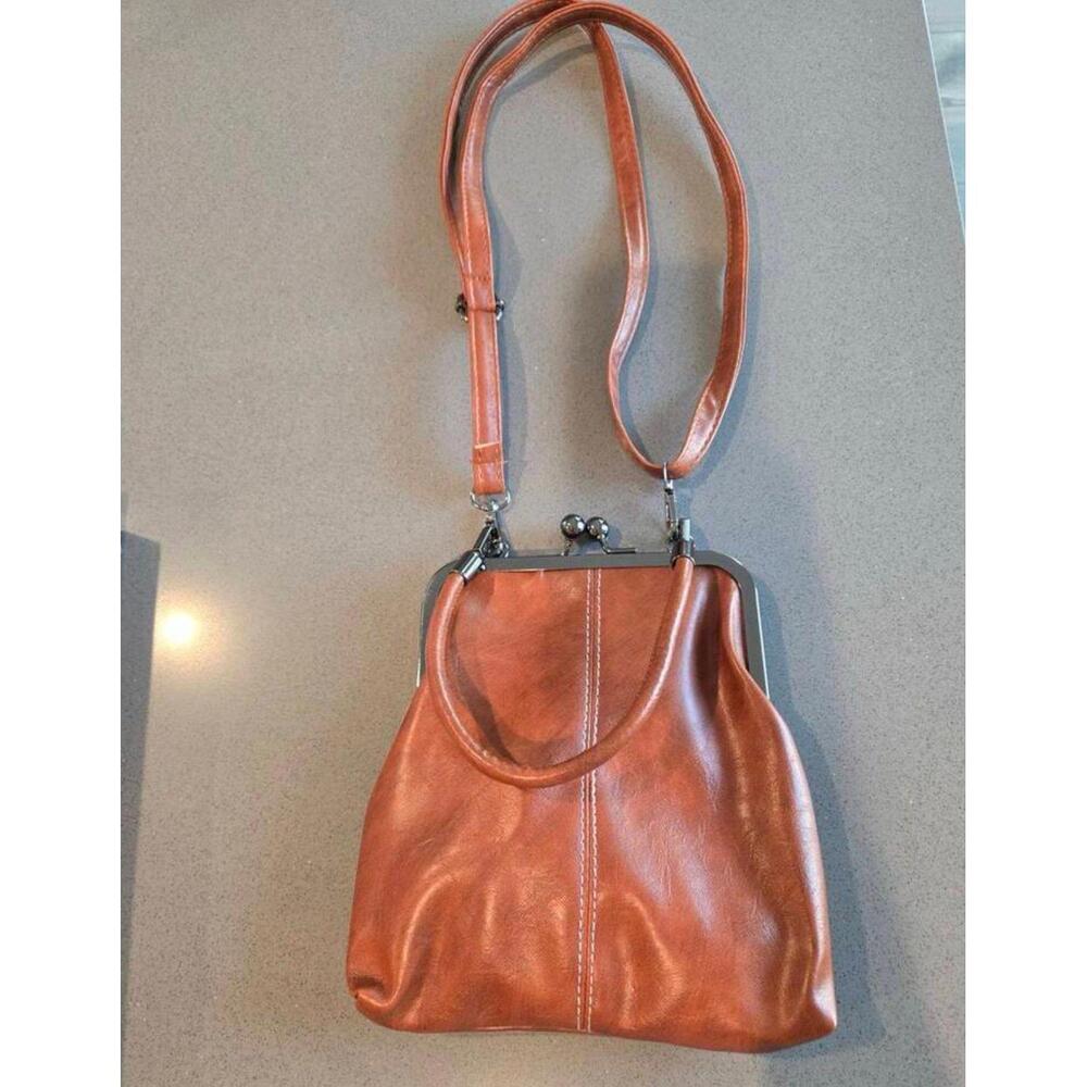 Brown crossbody bag - Picture 2 of 3